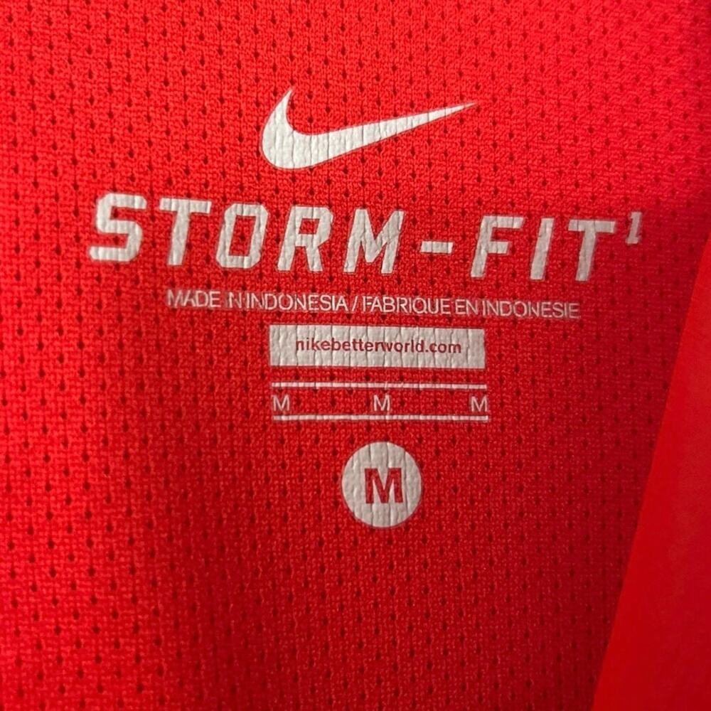 Nike Ohio Sate Storm Fit 1/4 Zip Pullover Windbreaker Vented Mens Medium - Picture 11 of 12